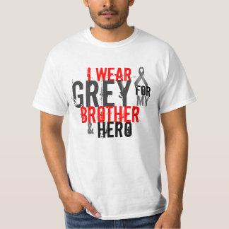 i wear grey for my brother and hero T-Shirt