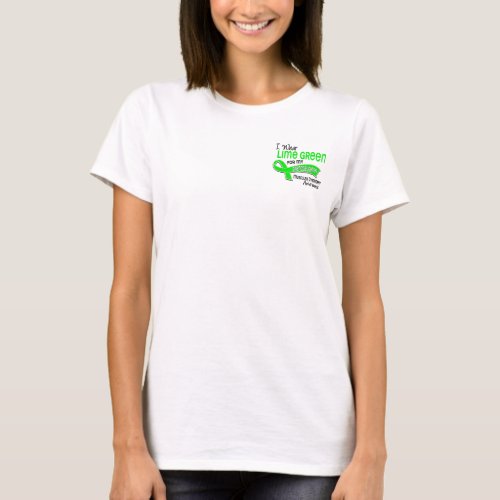 I Wear Lime 42 Granddaughter Muscular Dystrophy T_Shirt