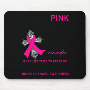 I Wear Nk For Myself My S But Failed Breast Cancer Mouse Pad