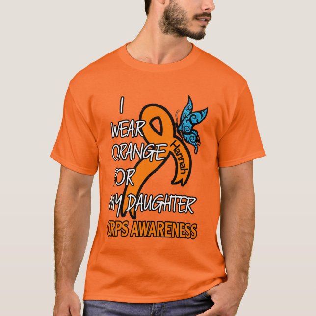 i Wear Orange/Daughter...Hannah T-Shirt (Front)