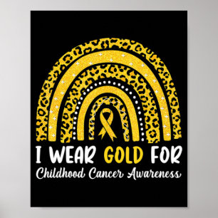 I Wear Orange For My Auntie Leukemia Awareness  Poster