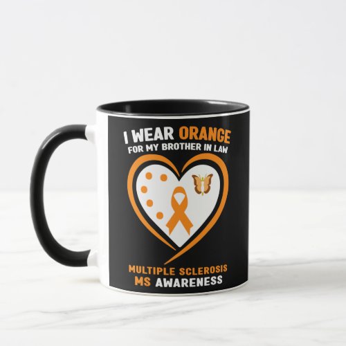 I Wear Orange For My Brother in law Multiple Mug
