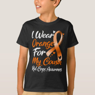 I Wear Orange For My Cousin Rsd Crps Awareness T-Shirt