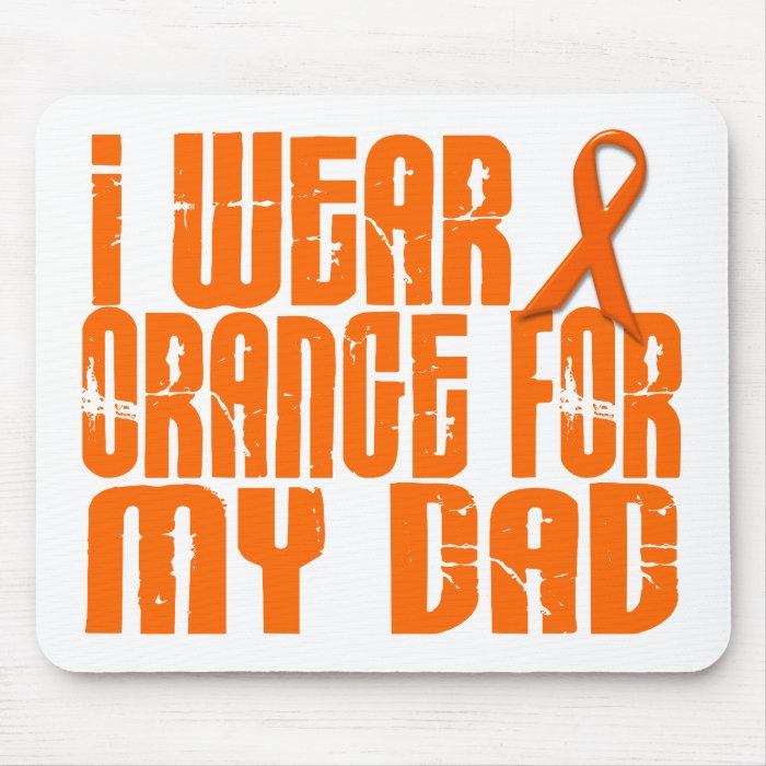 I Wear Orange For My Dad 16 Mouse Mats