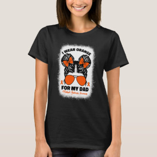 I Wear Orange For My Dad Ms Multiple Sclerosis Kid T-Shirt