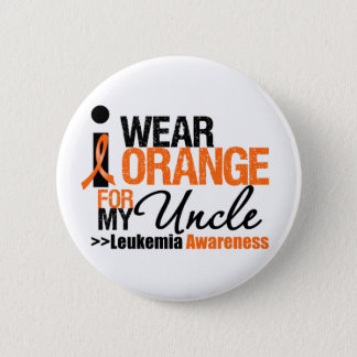 I Wear Orange For My Uncle Button