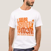 I Wear Orange Mom Multiple Sclerosis MS T-Shirt