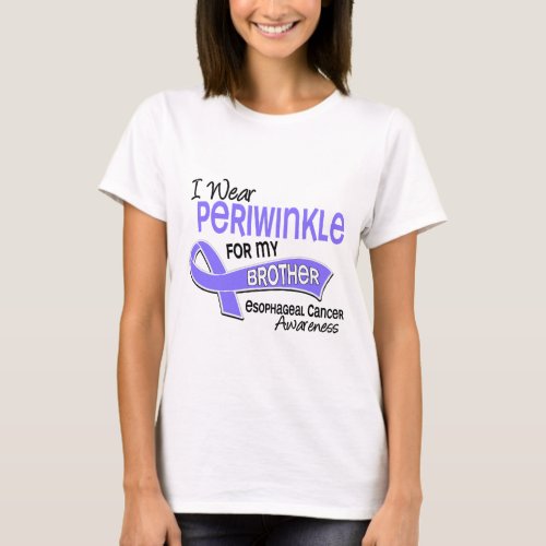 I Wear Periwinkle 42 Brother Esophageal Cancer T_Shirt