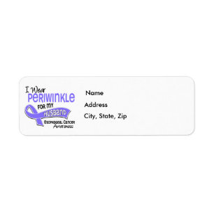 I Wear Periwinkle 42 Husband Esophageal Cancer Label