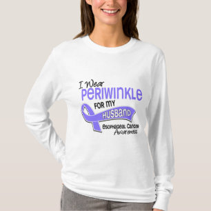 I Wear Periwinkle 42 Husband Esophageal Cancer T-Shirt