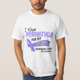 I Wear Periwinkle 42 Mom Esophageal Cancer T-Shirt