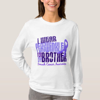 I Wear Periwinkle Brother 6.4 Stomach Cancer T-Shirt