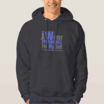 I Wear Periwinkle For My Dad Esophageal Cancer Hoodie