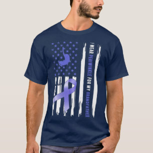 I Wear Periwinkle For My Grandfather Esophageal Ca T-Shirt