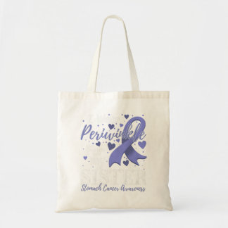 I Wear Periwinkle For My Mom Stomach Cancer Awaren Tote Bag