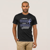 I Wear Periwinkle For Stomach Cancer Awareness T-Shirt