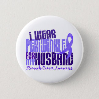 I Wear Periwinkle Husband 6.4 Stomach Cancer Button