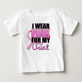 I Wear Pink for My Aunt Baby T-Shirt