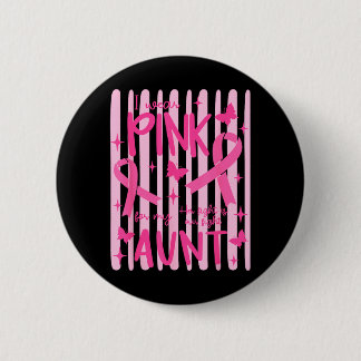 I Wear Pink For My Aunt Pink Ribbon Button