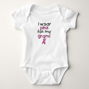 I Wear Pink for My Gram ($18.95) Baby Bodysuit