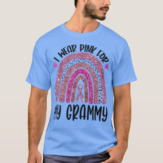 I Wear Pink For My Grammy Breast Cancer Awareness  T-Shirt