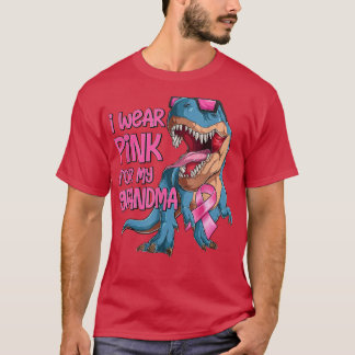 I Wear Pink For My Grandma Breast Cancer Awareness T-Shirt