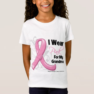 I Wear Pink For My Grandma - Breast Cancer T-Shirt