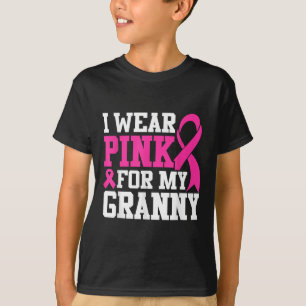 I Wear Pink For My Granny Breast Cancer Awareness T-Shirt