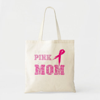 I Wear Pink For My Mom Breast Cancer Awareness Wom Tote Bag