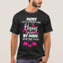 I Wear Pink For My Mom My Hero Breast Cancer Aware T-Shirt