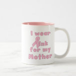 I Wear Pink For My Mother Mug