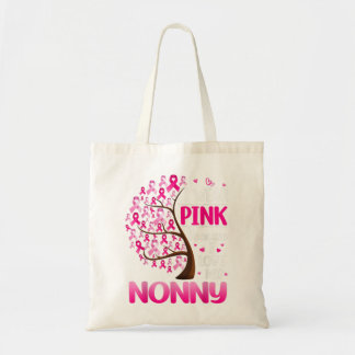 I Wear Pink For My Oma Breast Cancer Awareness Rai Tote Bag