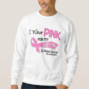 I Wear Pink For My Sister 42 Breast Cancer Sweatshirt