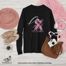 I Wear Pink in October Breast Cancer Awareness T-Shirt