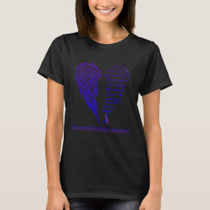 I Wear Purple & Blue For Rheumatoid Arthritis Warr T-Shirt