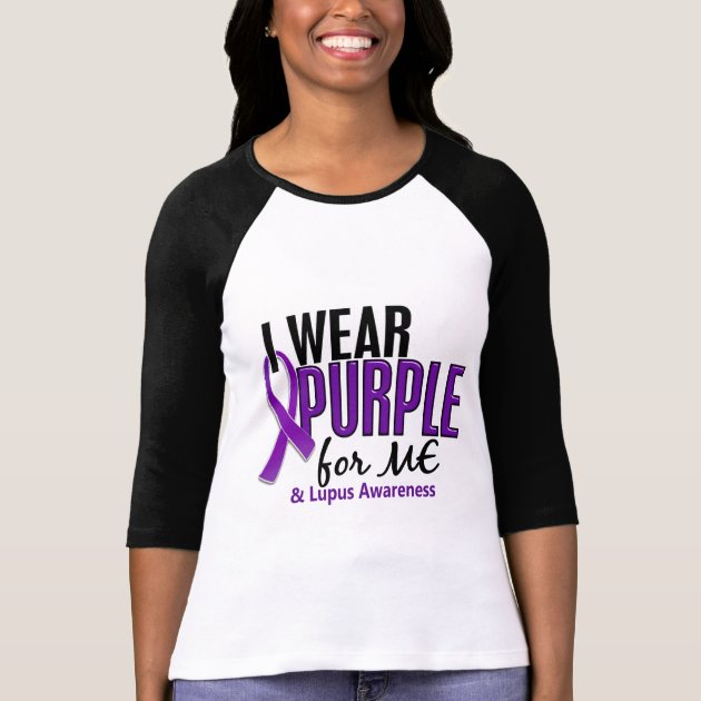 I Wear Purple For ME 10 Lupus T-Shirt 