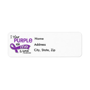 I Wear Purple For Me 42 Lupus Label
