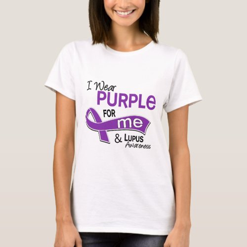 I Wear Purple For Me 42 Lupus T_Shirt