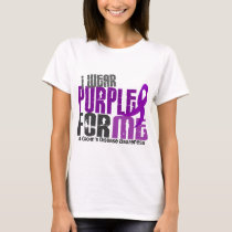 I Wear Purple For ME 6 Crohn’s Disease T-Shirt