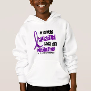 I Wear Purple For My Brother 37 Epilepsy Hoodie