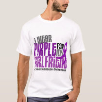 I Wear Purple For My Girlfriend 6 Crohn’s Disease T-Shirt