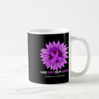 I Wear Purple For My Grandma Heimerheimer's Awaren Coffee Mug