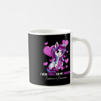 I Wear Purple For My Grandma Heimerheimer's Awaren Coffee Mug
