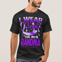 I Wear Purple For My Grandma Pancreatic Cancer Awa