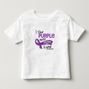 I Wear Purple For My Mom 42 Lupus Toddler T-shirt