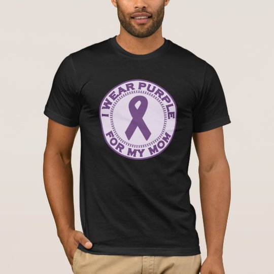 I Wear Purple For My Mom T-Shirt