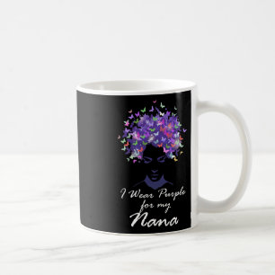 I Wear Purple For My Nana Mother Support Heimerhei Coffee Mug