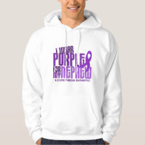 I Wear Purple For My Nephew 6.4 Cystic Fibrosis Hoodie