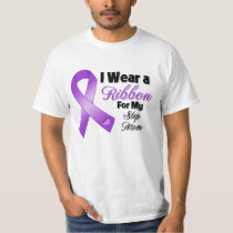 I Wear Purple For My Step-Mom T-Shirt