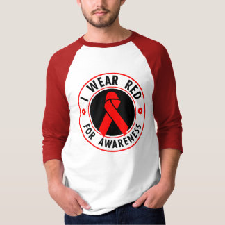 I WEAR RED... For awareness T-Shirt